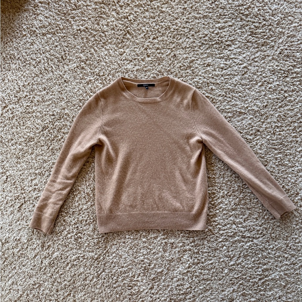 Mongolian Cashmere Crewneck Sweater
